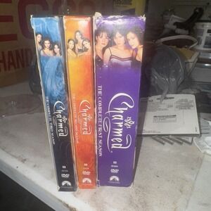 Charmed Complete Season 1 2 3 DVD Box Set Lot Vintage Original Alyssa Milano